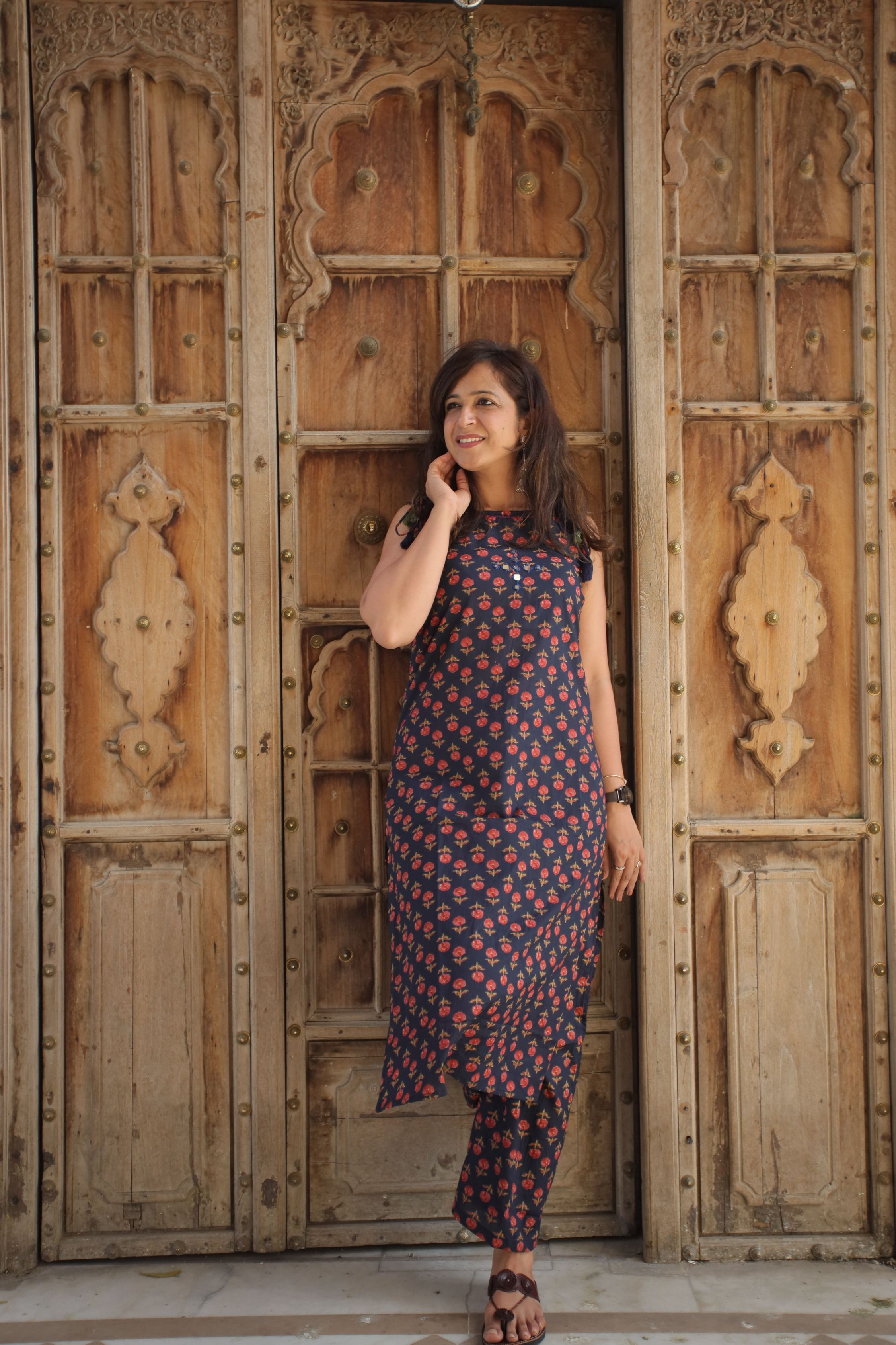 Jaipur_Block_Print_coord set