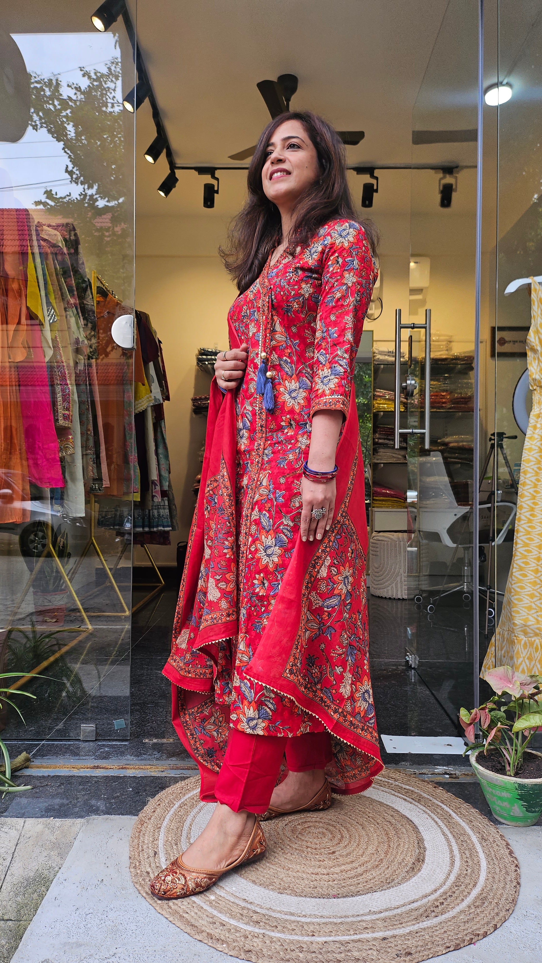 Prem Rang – Cotton Dupatta Suit