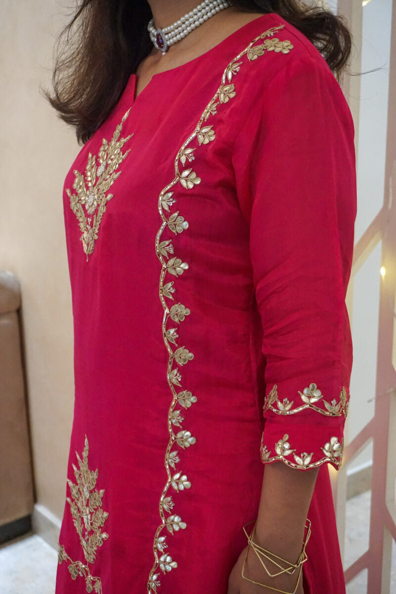 Gotta Patti Rani Color Sharara Suit