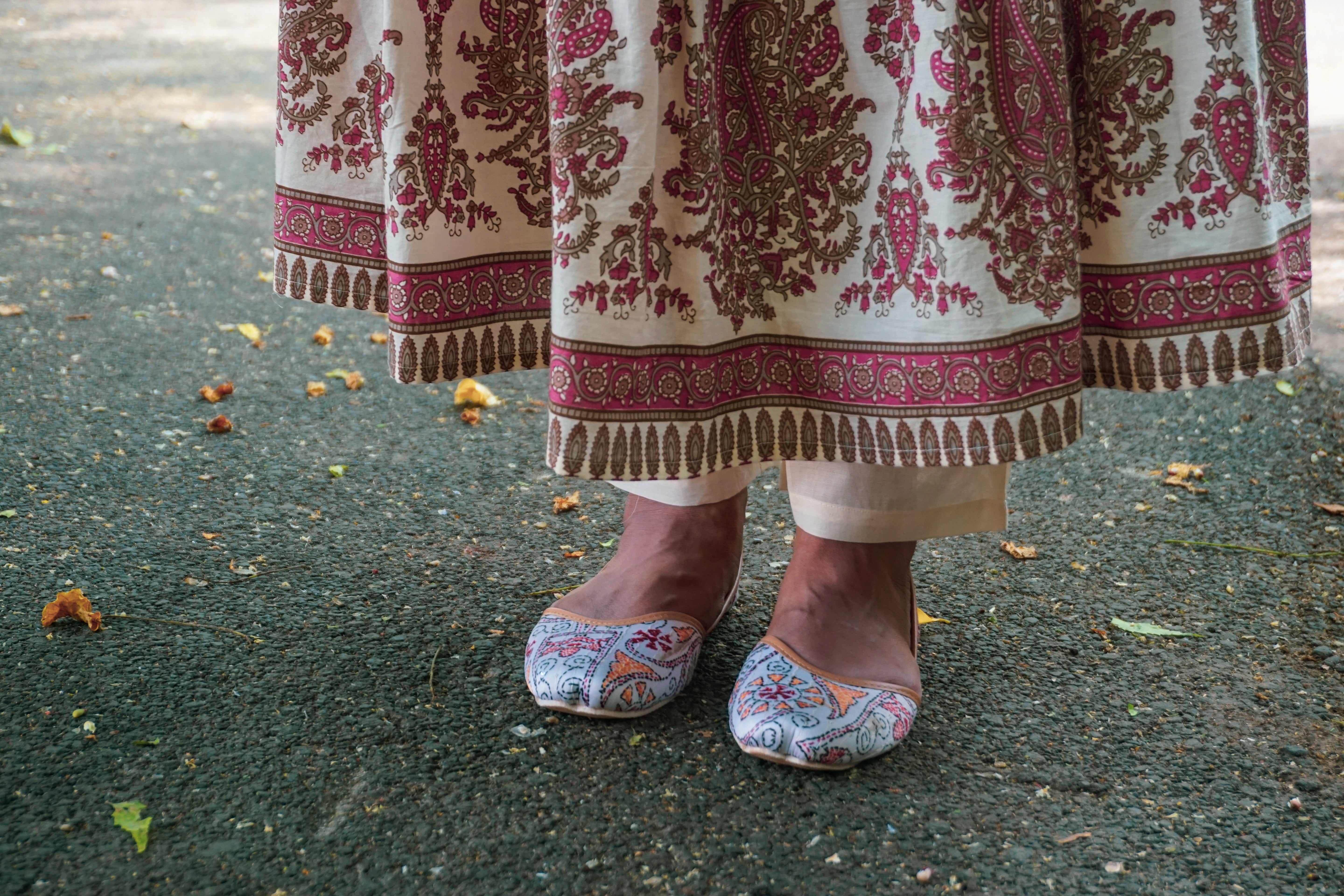 Chic Printed Cotton Kurta Pant Set for Women – Indo-Western Style