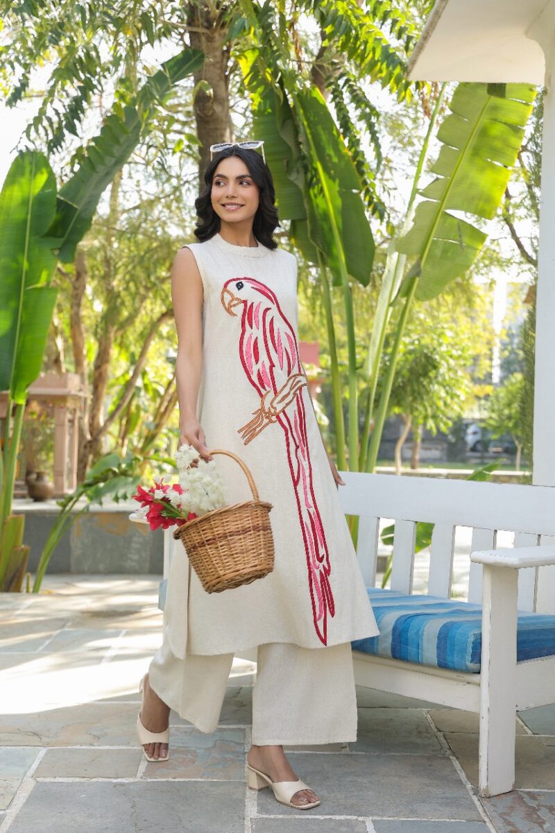 “Mai Tera Tota” Cotton Coord set