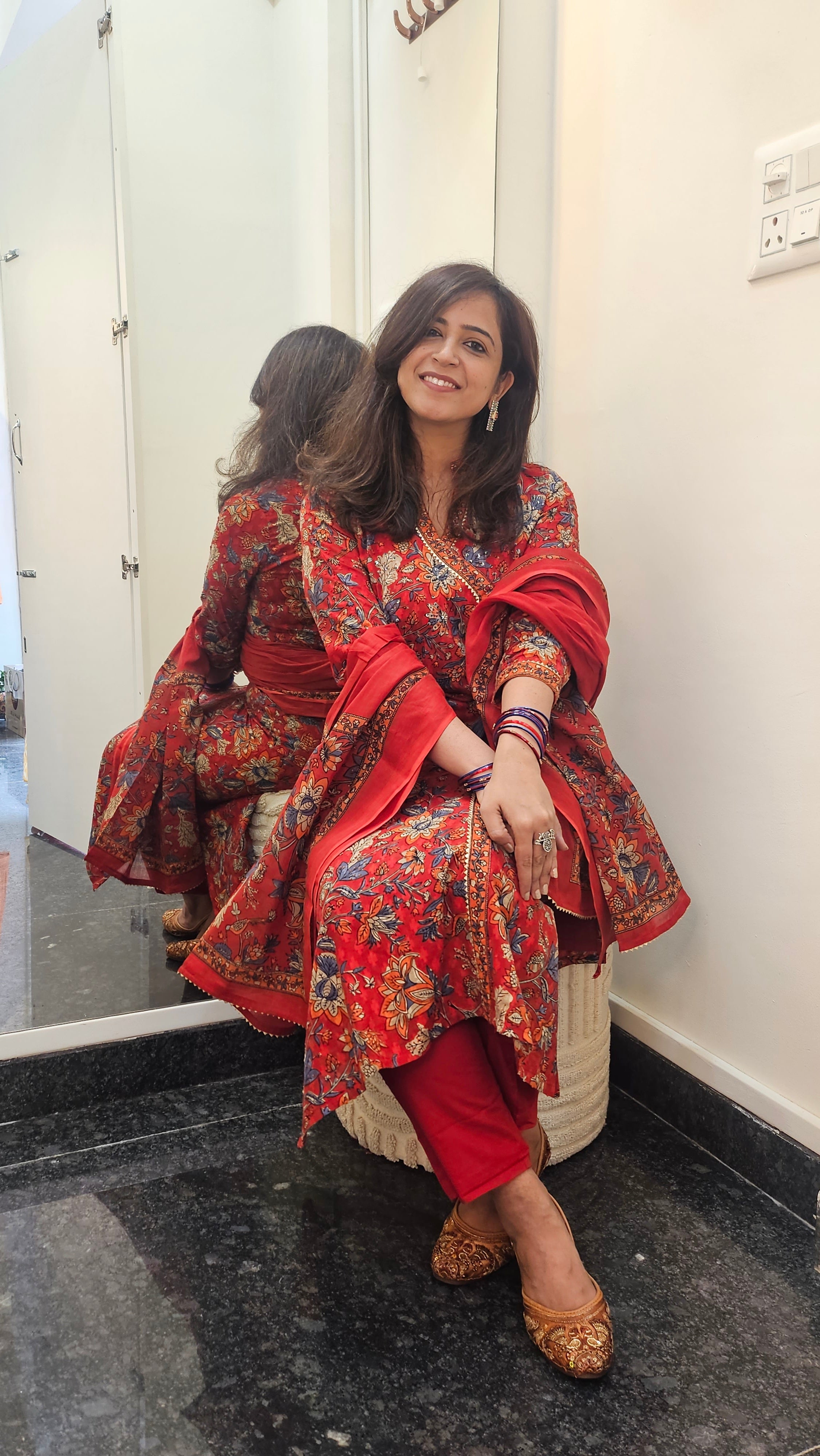 Prem Rang – Cotton Dupatta Suit