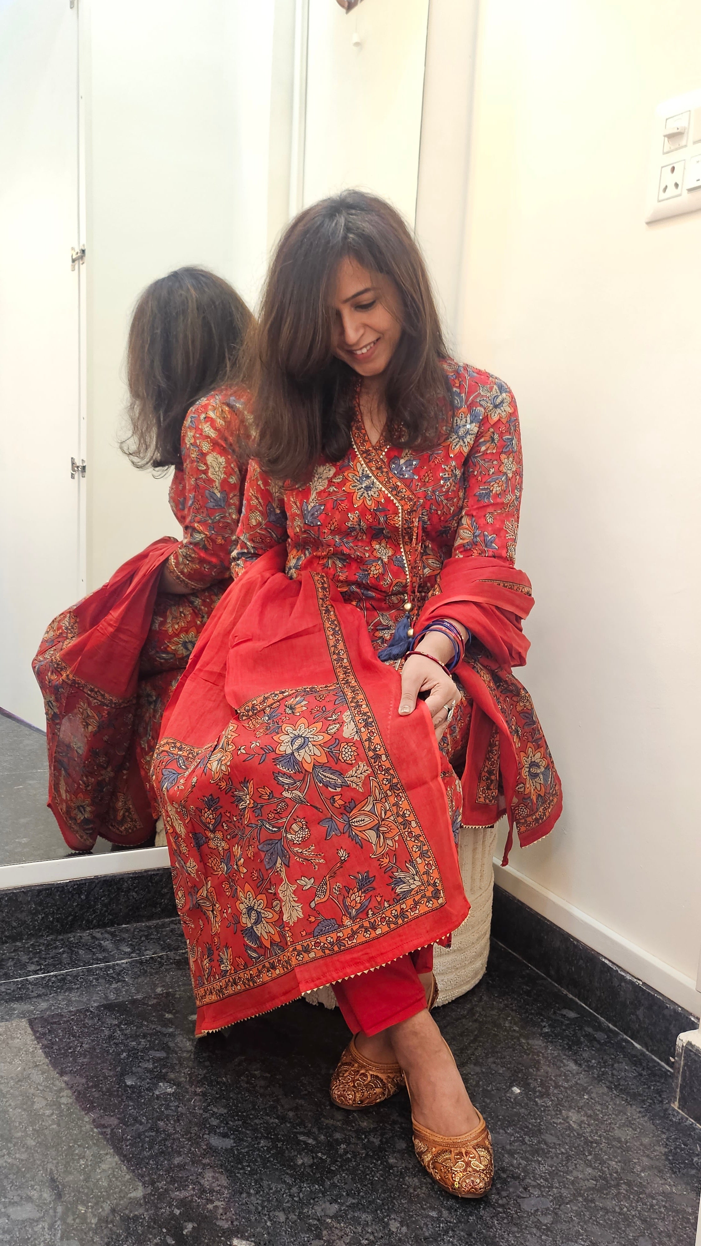 Prem Rang – Cotton Dupatta Suit