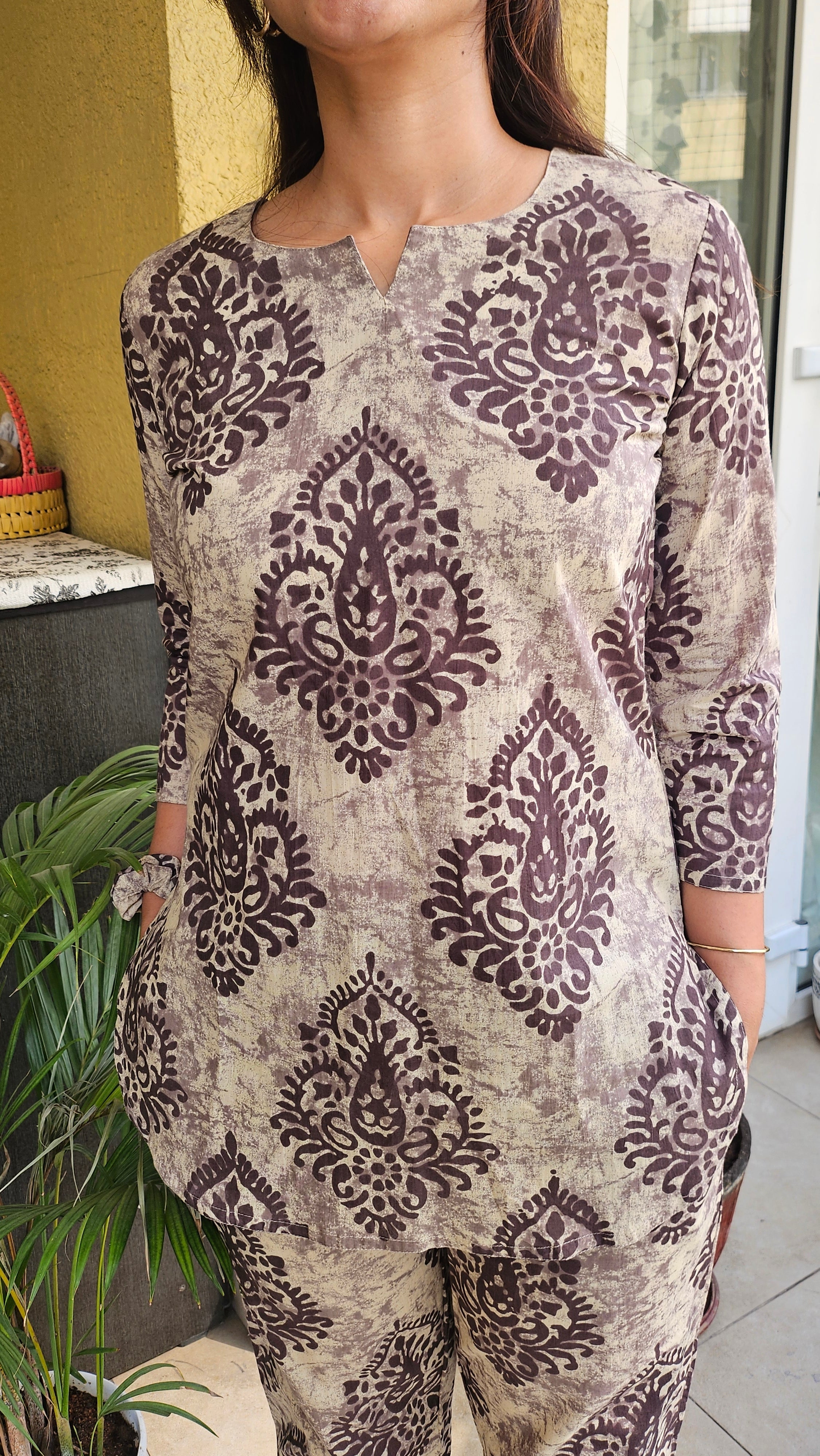 Vintage Earth Jaipur Print Coord Set