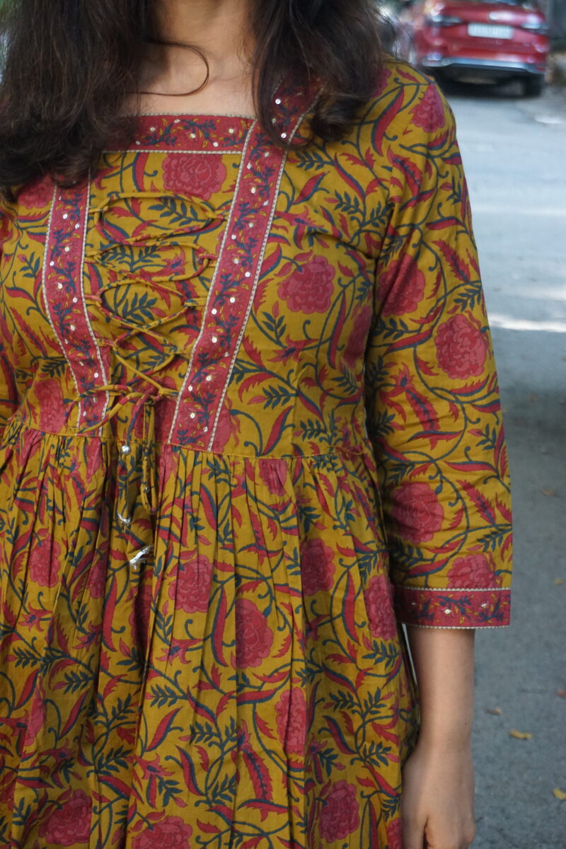Block Print – Short Kurti