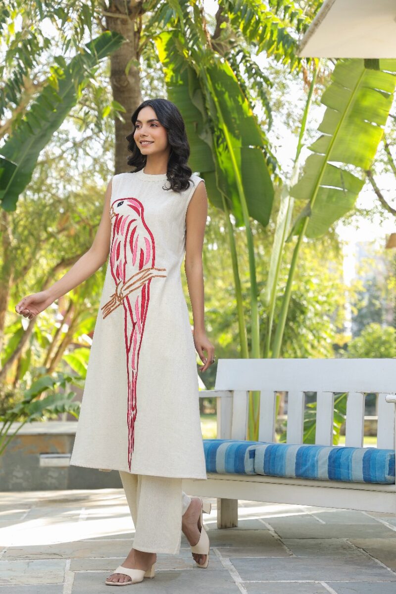 “Mai Tera Tota” Cotton Coord set