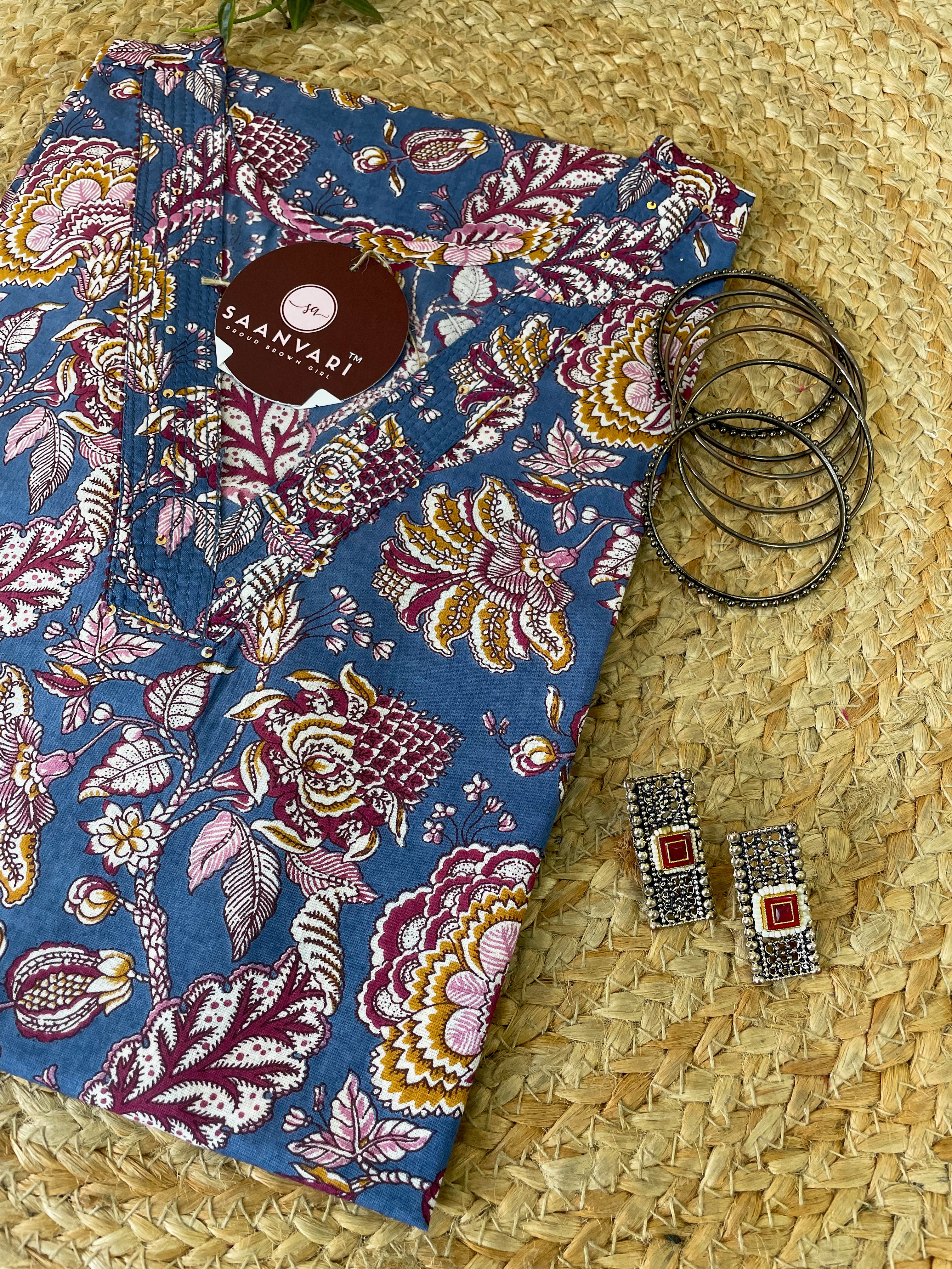 Ethnic Cotton Kurta for Women | Everyday Elegance
